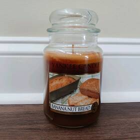 Yankee Candle 609032066789 Retired 22oz Jar In Banana Nut Bread