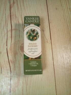 Yankee Candle 609032467593 Holiday Bayberry Potpourri Refresher Oil Christmas Scent
