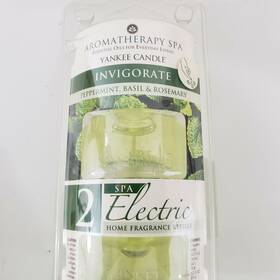 Yankee Candle 609032626310 Electric Home Fragrance Refill 2-pack Invigorate Spa