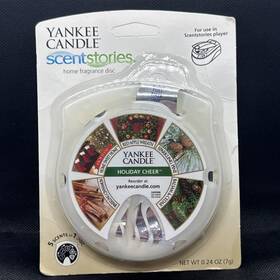 Yankee Candle 609032655143 New Holiday Cheer Scent Stories Home Fragrance Disc With 5 Scents
