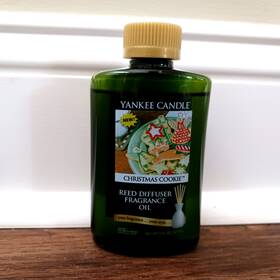 Yankee Candle 609032706852 Christmas Cookie Reed Diffuser Fragrance Oil 5 Fl Oz