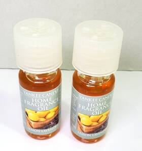 Yankee Candle 609032817411 Lemon Lavender Home Fragrance Oil 0.33 Fl. Oz. Each Lot Of 2