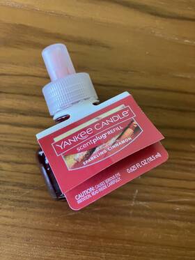 Yankee Candle 609032948863 Sparkling Cinnamon Scent Plug In Refill 1 Unit