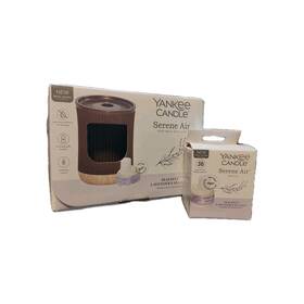78624 Yankee Candle Serene Air Portable Diffuser Kit Peaceful Lavender And Sea Salt