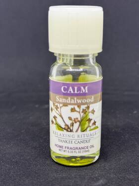 Yankee Candle 886860073114 Home Fragrance Oil - Calm Sandalwood 0.33 Fl Oz