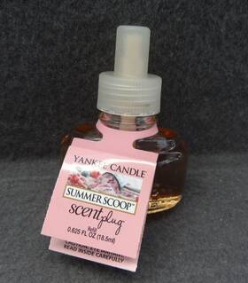 Yankee Candle 886860112981 New 0.625 Fl Oz Summer Scoop Scent Plug Diffuser Refill Retired