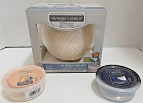 Yankee Candle 886860161972 New Vanilla Mia Scenterpiece Electric Meltcup Warmer And 2 Meltcups