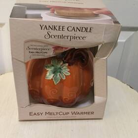 Yankee Candle 886860259099 Fall Pumpkin Large Scenterpiece Electric Easy Melt Cup Wax Warmer