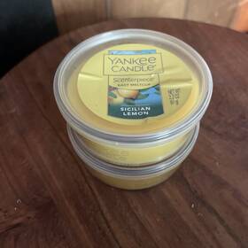 2yankee Yankee Candle 886860339722 Scenterpiece Easy Meltcup Sicilian And Lemon Scent Melt Cup 2.2 Oz