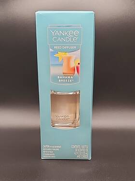 Yankee Candle 886860517250 Bahama Breeze Reed Diffuser 4.2 Oz Bottle Of Fragrance Oil
