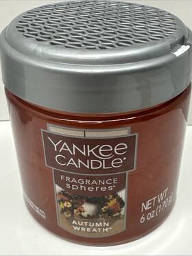 Yankee Candle 886860589752 Autumn Wreath Fragrance Spheres Beads New Air Freshener Fall