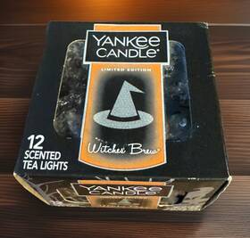 Yankee Candle 886860619480 2013 Witchesft Brew Patchouli Tealights Halloween Box Of 11