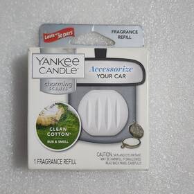 Yankee Candle 886860700584 Charming Scents Clean Cotton Fragrance Refill Rare New