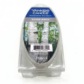 Yankee Candle 886860968021 Silver Birch Fragranced Wax Melts 2.6 Oz - New