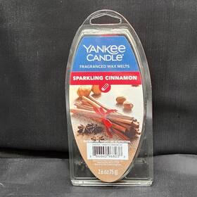 Yankee Candle 886860968038 2 Sparkling Cinnamon Fragranced Wax Melts 2.6 Oz