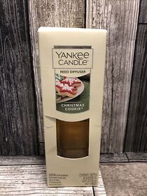 Yankee Candle Christmas Cookie 4.2 Oz Reed Diffuser Year 2017