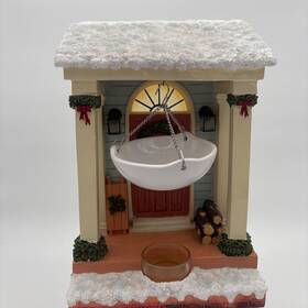 1665231 Yankee Candle Co. Hanging Front Porch Wax Tart Burner Light Up Christmas