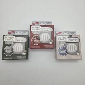 1627977 Yankee Candle Company Charming Scents Car Air Freshener Fragrance Refill Mixed Lot Of 3