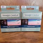 Yankee Candle Pink Sands Car Powered Fragrance Refill 2 Packs New