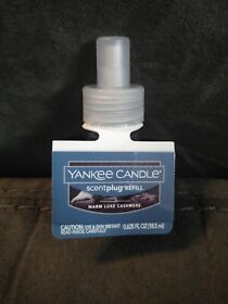 Yankee Candle Scentplug Refill Warm Luxe Cashmere .625 Oz Ea New