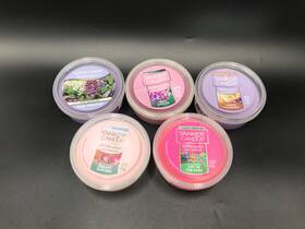 Yankee25 Yankee Candle 5 Mixed Lot Summer And Winter Scents Scenterpiece Easy Melt Cups