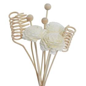 Btsw1019 Yimisya 9pcs Reed Diffuser Sticks Set Rattan Fragrance And Flower Repl