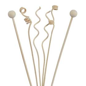 Tsw1020 Yimisya 6pcs Reed Diffuser Sticks Natural Rattan Wood Essential Oil Aroma Diffuse