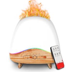 Sy-hyxxj01 Youenkity Flame Essential Oil Diffuser 300ml Ultrasonic Aroma With 7 Color Le