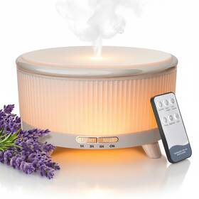 Xxj01-sw Youenkity Difusor De Aceites Esenciales 500 Ml Con Control Remoto Y Siete Luces