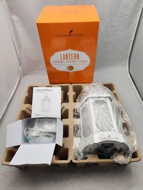 87695 Young Living Essential Oils Oil Lantern Ultrasonic Diffuser White