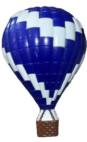 Ysnkee Candle 192833128430 Yankee Scentplug Diffuser Blue Hot Air Balloon With Light Nwt