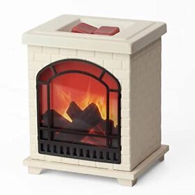 Ysong Nafang Freestanding Fireplace Wax Warmer With Realistic Flame Melt War
