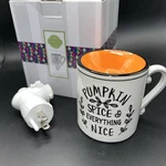 Scentsy Pumpkin Spice & Everything Nice Wax Mini Plug Warmer Retired Mug Design. Fixed Price $19.50.