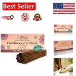 Bless-frankincense-and-myrrh 100%-NATURAL-HANDMADE-HAND-DIPPED-INCENSE-STICKS.... Fixed Price $25.99.