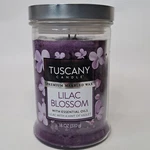 Tuscany Candle Lilac Blossom 18OZ 2-WICK Large Jar Floral Spring Scent Violet. Fixed Price $24.70.