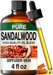 Kukka Sandalwood Essential Oils - 4 Fl Oz For Hair, Skin, Diffuser, Aromath.... Fixed Price $17.51.