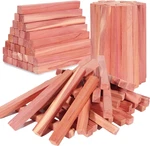 50PCS Cedar Sticks, 100% Aromatic Red Blocks For Closet Storage, Wardrobe,. Fixed Price $16.71.
