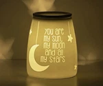 Scentsy My Sun & Moon Warmer You Are Glow Discontinued New Box. Fixed Price $42.99.
