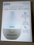 Pure Enrichment Spa Drop Usb Aroma Diffuser Waterless Operation, Travel New. Fixed Price $14.99.