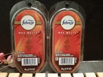 2 Pack Febreze Ember Wax Melts Mandarin Amber Lava. Fixed Price $13.88.