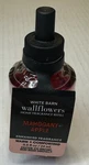 Bath & Body Works Mahogany Apple Wallflower Refill Bulb 0.8 Oz. Fixed Price $10.99.