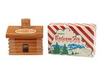 *set* Small Cabin Incense Burner + Box 50 Balsam Fir Logs Refill Paines Usa. Fixed Price $36.95.