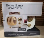 Better Homes & Gardens Retro Radio Wax Warmer White Vintage Style Aromatherapy. Fixed Price $18.99.
