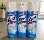 Lysol Disinfectant Spray, Crisp Linen Scent 19 Oz. Free And Fast Shipping. Fixed Price $27.99.