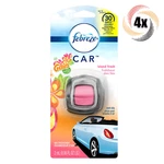 4X Packs Febreze Car Gain Island Vent Clip Odor Air Freshener 2ML. Fixed Price $34.59.