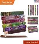 Incense Sticks Variety Pack Flowery Scent Set With Holder 100. Fixed Price $28.52.