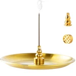 3 1 Incense Burner - 5.5 Inch Brass Holder For Sticks/coil.... Fixed Price $16.16.