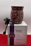 New Scentsy Free Spirit Wax Warmer Full Size Red Bohemian Bandana Retire. Fixed Price $25.00.