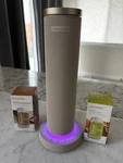 Homedics Serenescent Waterless Essential Oil Diffuser, Bluetooth App Controlled. Fixed Price $86.00.