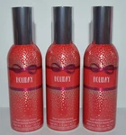 Lot Of 3 Bath & Body Works Holiday Concentrated Room Spray Perfume Mist Red New. Fixed Price $24.95.